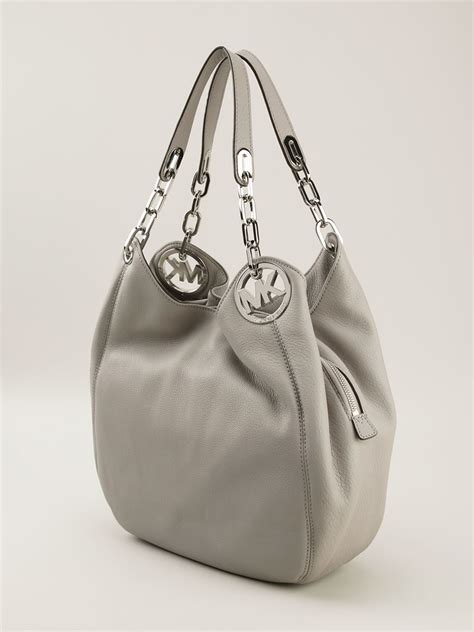 michael kors grey shoulder bag|michael kors shoulder bag clearance.